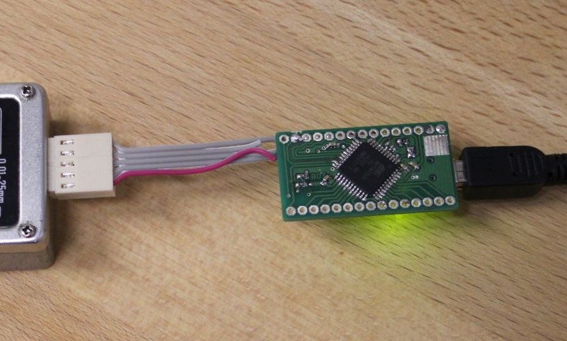 A USB Interface for a Mitutoyo Caliper