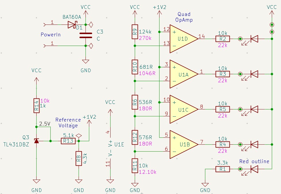 Reverse engineered Schematic