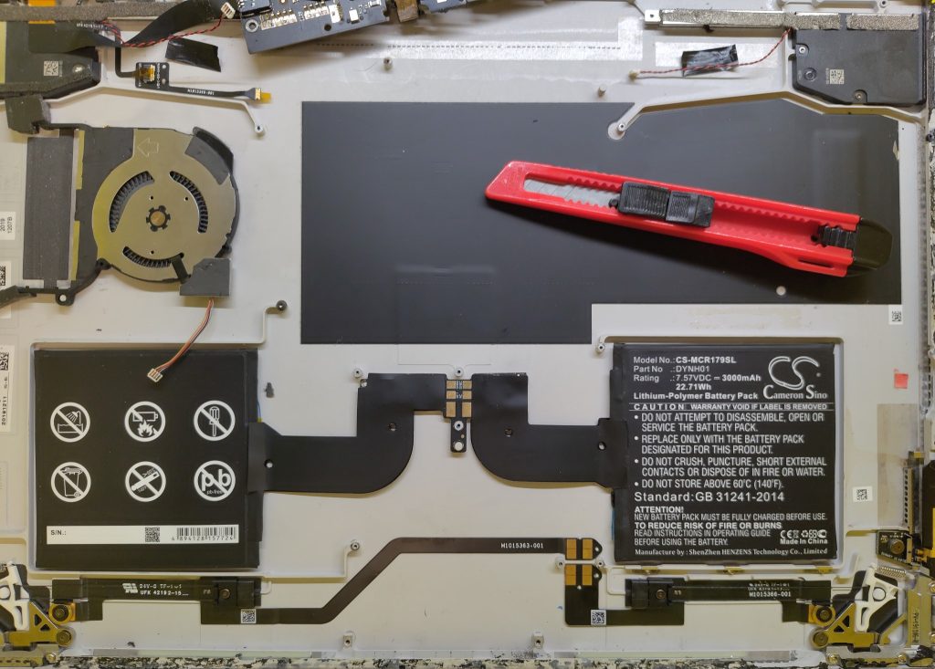 Inside of a Notebook